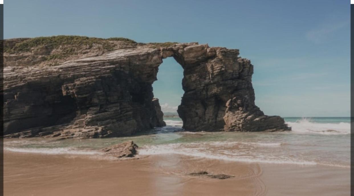 Moderno Piso Con La Mejor Terraza De Ribadeo Y Vistas Maravillosas Eksteriør billede